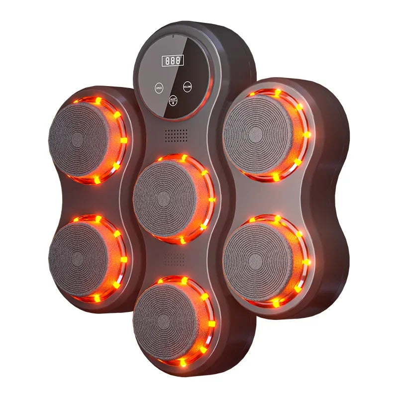 New Smart Music Boxing Machine Adult/Children Sports Fitness Boxing Trainer Home Exercise Response Training Boxing Wall Target - Sun Studio