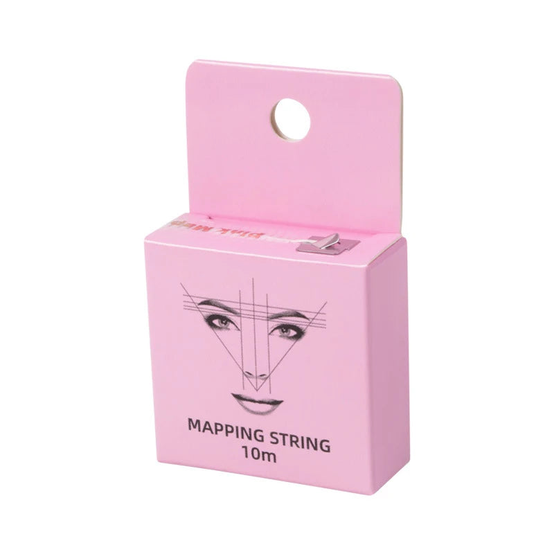 Make Up Dyeing Liners Thread Semi Permanent Positioning Eyebrow Measuring Mapping Tool Pre-ink String For Microblading Eyebow - Sun Studio