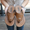 Flip Flops Men Summer Slippers For Men Comfortable Outdoor Beach Shoes Male - Sun Studio