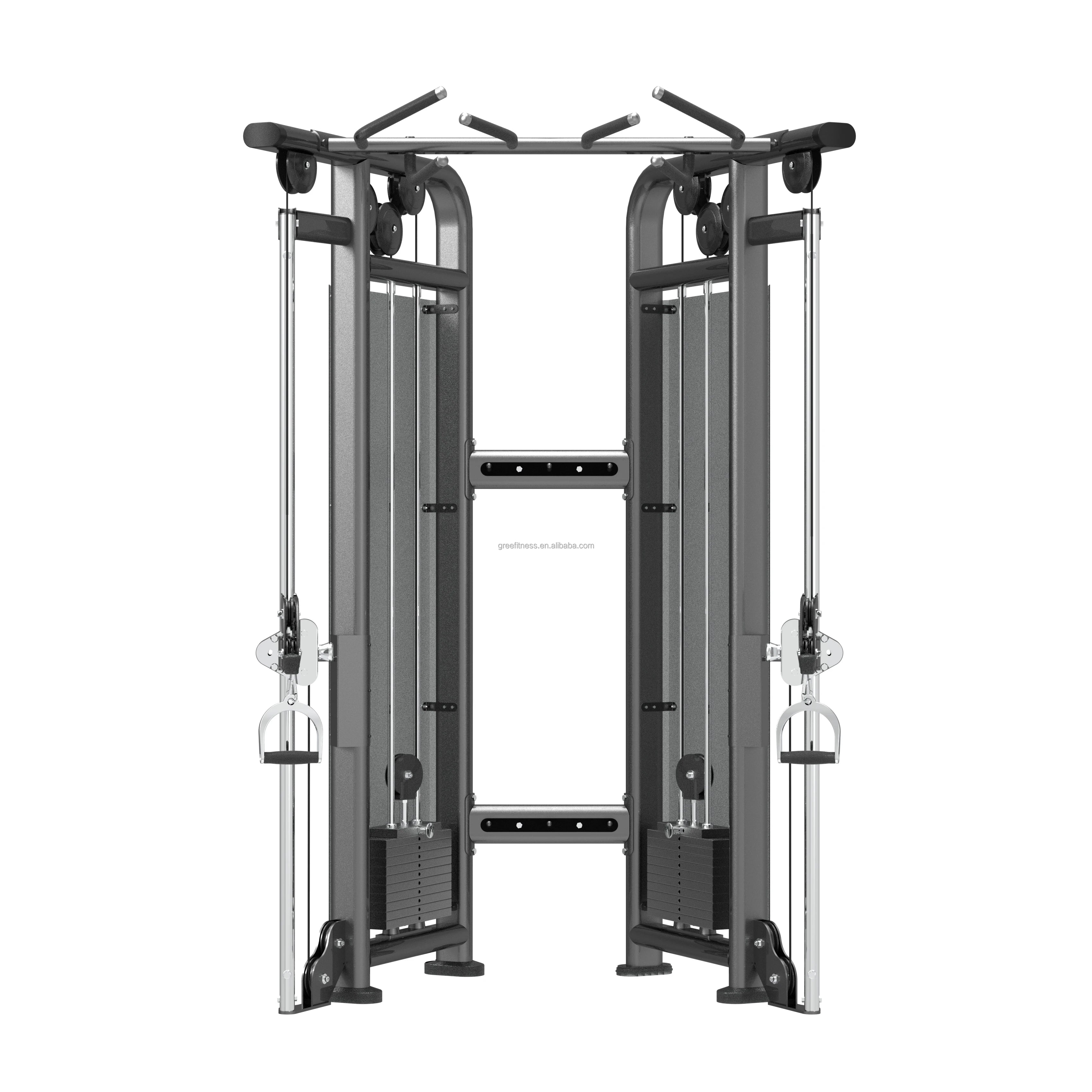 Multifunctional Smith Machine For Home Gym Use For Back Exercise And Bodybuilding Includes Pin Load Selection Features - Sun Studio