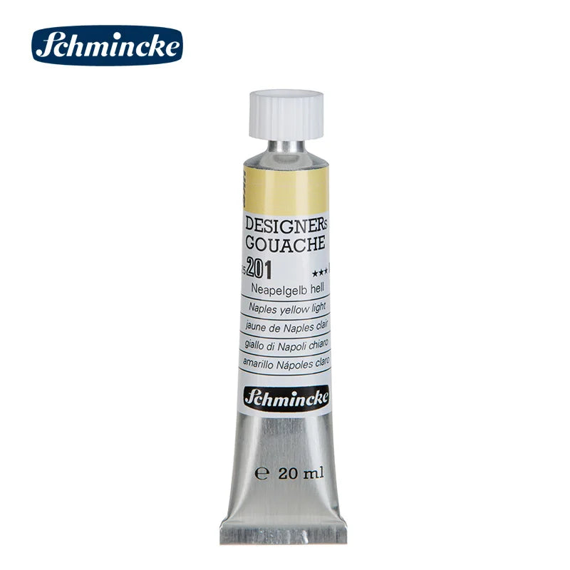 Germany Schmincke Designer Gouache Paint Tube 20ml Opaque Gouache Paint Professional Artist 48 Colors Drawing Art Supplies Cute - Sun Studio