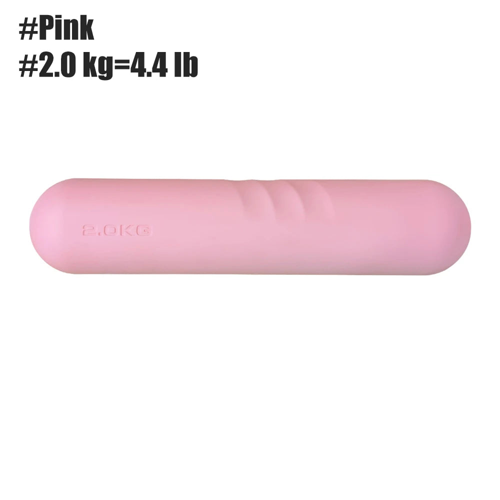 1Pcs Dumbbell Hand Weight Bars,1/1.5/2/2.5kg Dumbbells for Walking,Workout,Pilates,Strength Training, Gym,RunningYoga,Dance - Sun Studio
