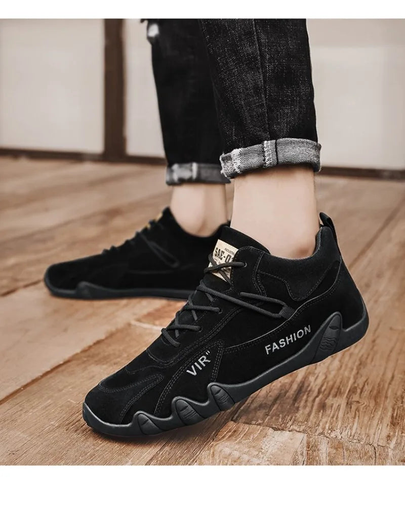 Outdoor Fashion Men's Shoes Loafers Comfort Walking Vulcanzed Sneakers Men Original Men's Ankle Boot Non Slip Work Shoes for Men - Sun Studio