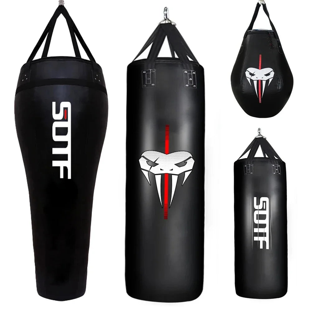 Multifunctional Bounce Back Sandbag for Martial Arts Resist-Hitting Boxing Bag with Metal Chain Hook Foldable Sports Equipment - Sun Studio