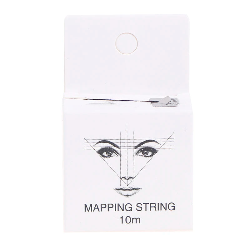 Make Up Dyeing Liners Thread Semi Permanent Positioning Eyebrow Measuring Mapping Tool Pre-ink String For Microblading Eyebow - Sun Studio