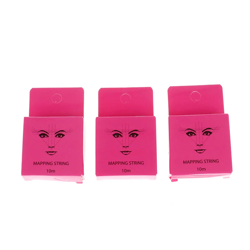 Make Up Dyeing Liners Thread Semi Permanent Positioning Eyebrow Measuring Mapping Tool Pre-ink String For Microblading Eyebow - Sun Studio