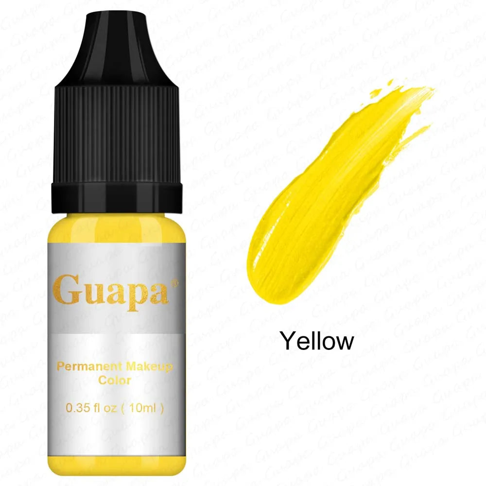 10ML Tattoo Ink Micro pigment Lip Eyebrow Permanent Makeup Pigment Tattoo Supplies for Tattoo Eyebrow Eyeliner Lip