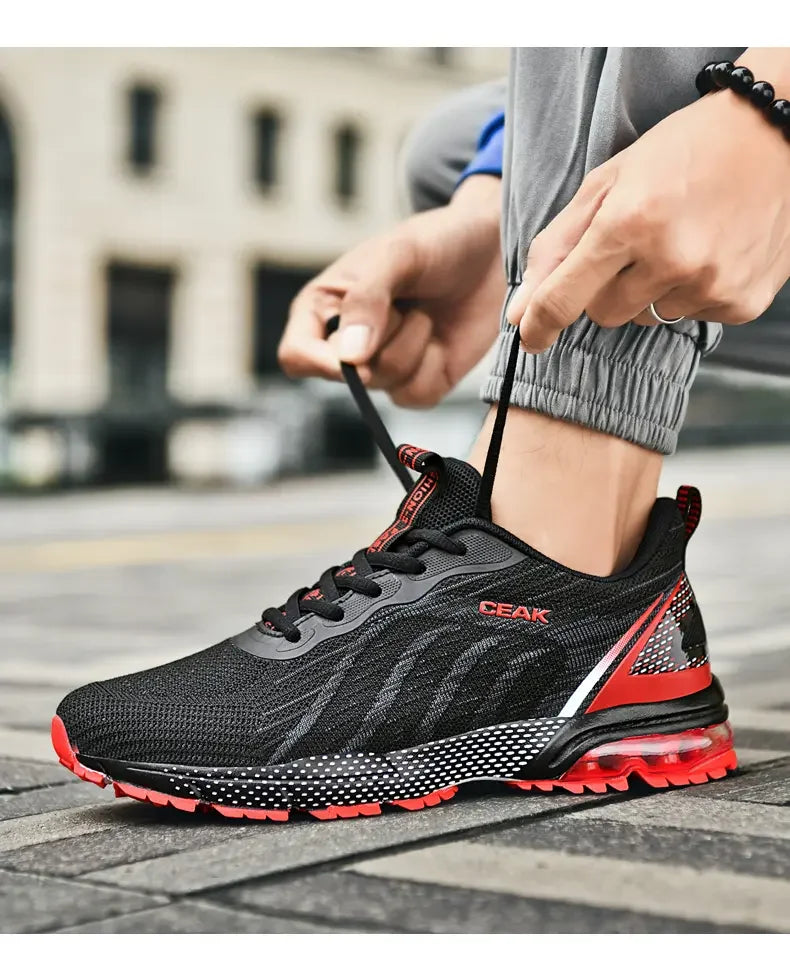 2025 Men's Casual Trainers Shoes Fashionable Sports Comfortable and Breathable Running Shoes Large Size 48 High Top Board Shoes - Sun Studio