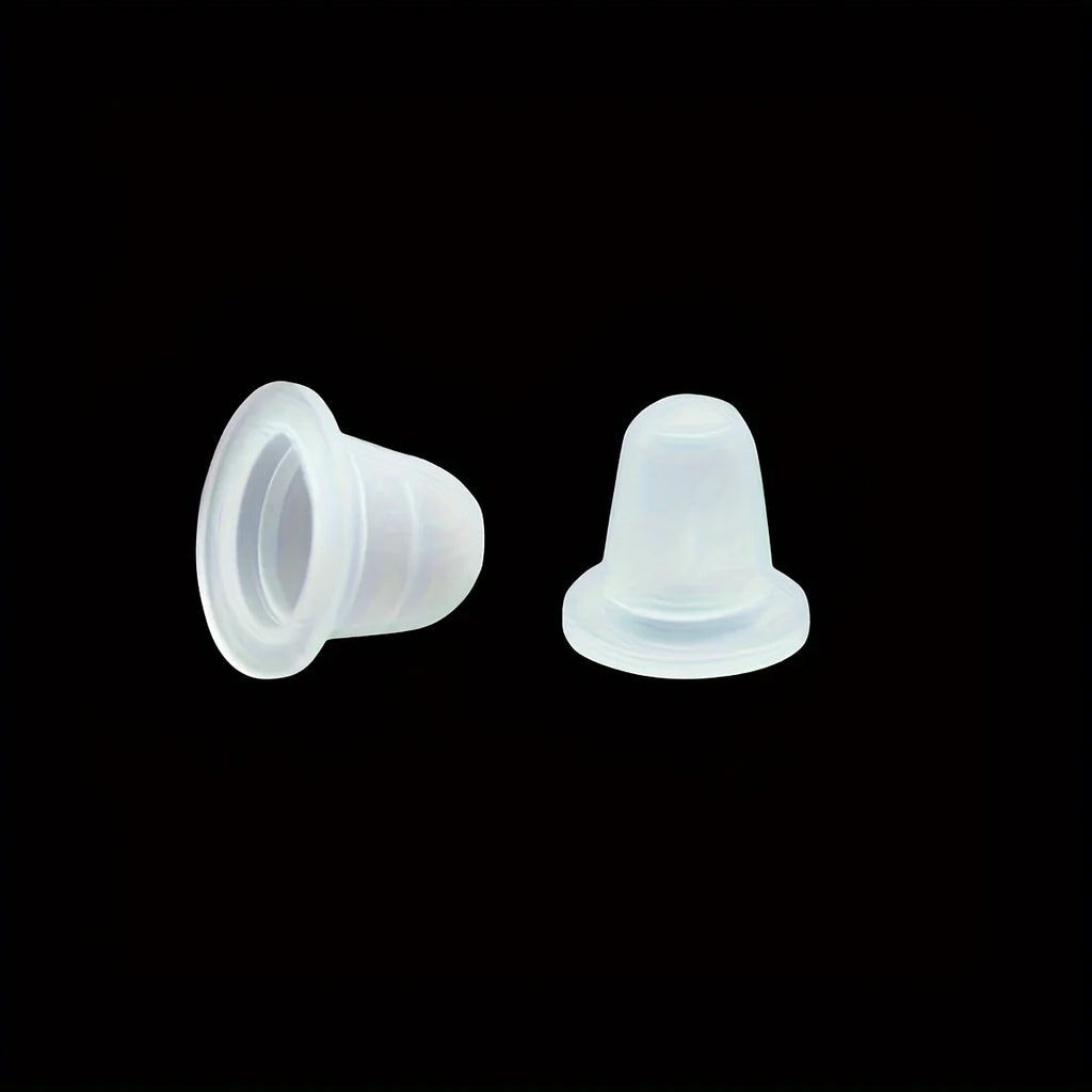 100Pcs Disposable Tattoo Ink Cup S  Size and L Size Silicone Permanent Tattoo Makeup Eyebrow Makeup Pigment Container Caps - Sun Studio