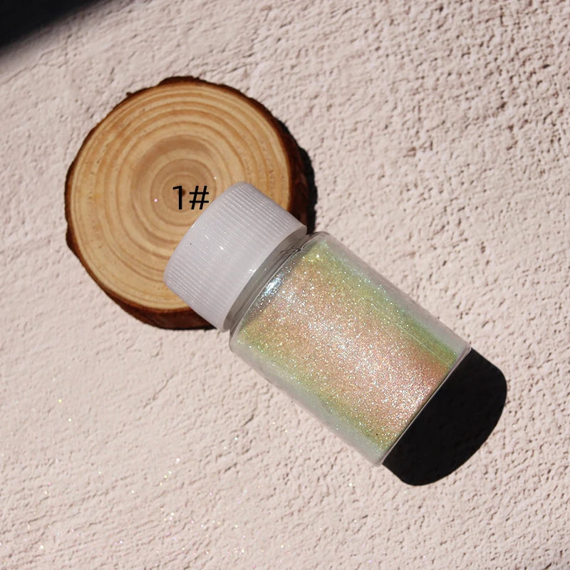 Chameleon Pigments Acrylic Powder Coating Dye Magic Discolored Pearlescent for Crafts Car Automotive Painting Decoration Arts