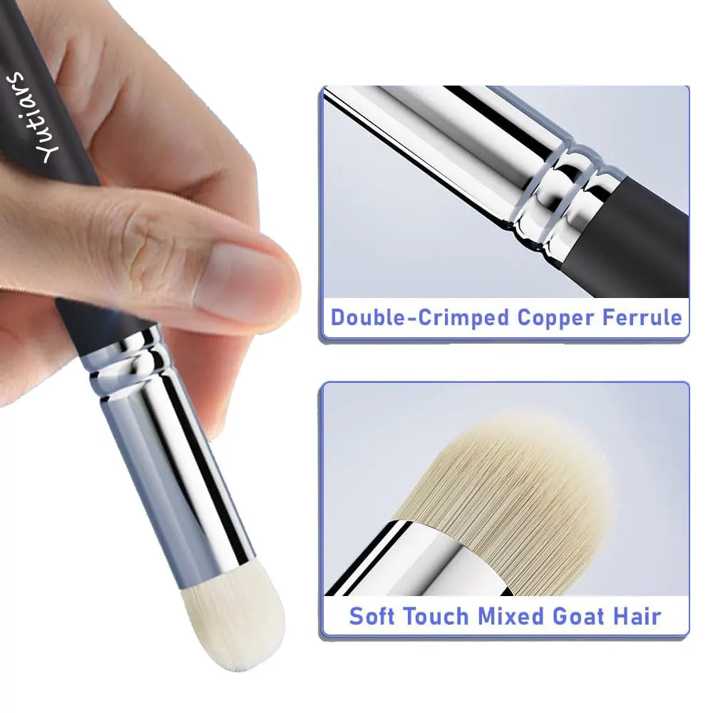 Yutiars Miniature Paint Brushes Drybrush Micro Detail Paint Brush Set, Small Fine Detail Brushes for Acrylic, Watercolor and Oil - Sun Studio