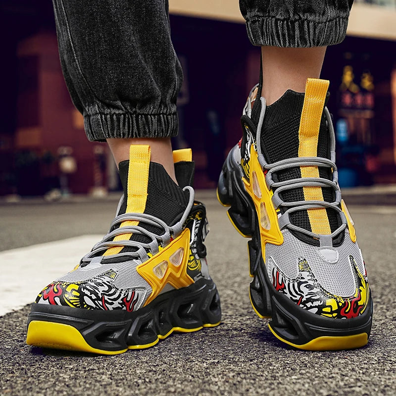 Shoes men Sneakers Male casual Mens Shoes tenis Luxury shoes Trainer Race Breathable Shoes fashion running Shoes for women - Sun Studio