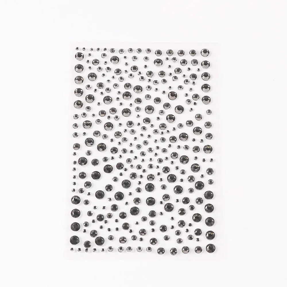 Face Decorations Rhinestone Stickers for Music Festival Halloween Party Mobile Crystal Sticker Women Girls DIY Diamond Stickers
