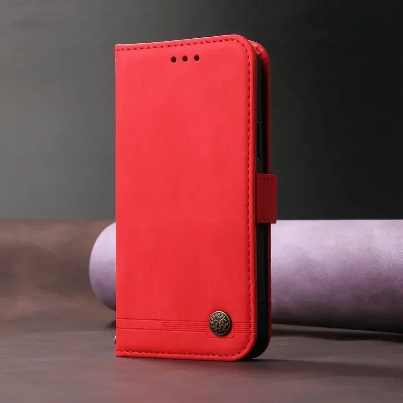 For Xiaomi Redmi Note 15 Pro Plus 5G Protective Case Leather Book Stand Phone Redmi Note 15 Pro 4G Case Mi Note15 Pro+ Flip Capa - Sun Studio