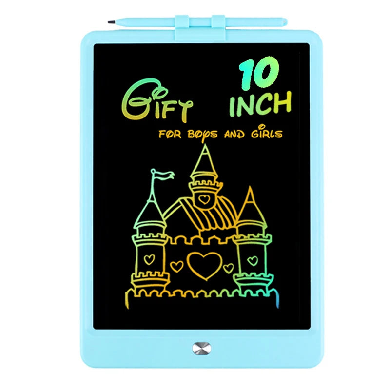 16/12/10/8.5/8.2/6.5/4.5inch LCD graphic tablet,color drawing tablet,3 4 5 6 7 8years kids birthday gifts/Christmas/travel toys - Sun Studio