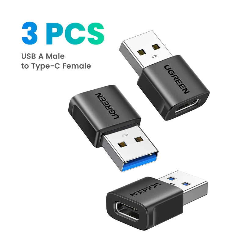 UGREEN USB 3.1 Type C OTG Adapter USB A Male to USB C Female Cable Converters For Macbook Samsung S10 Huawei USB To Type-c OTG - Sun Studio