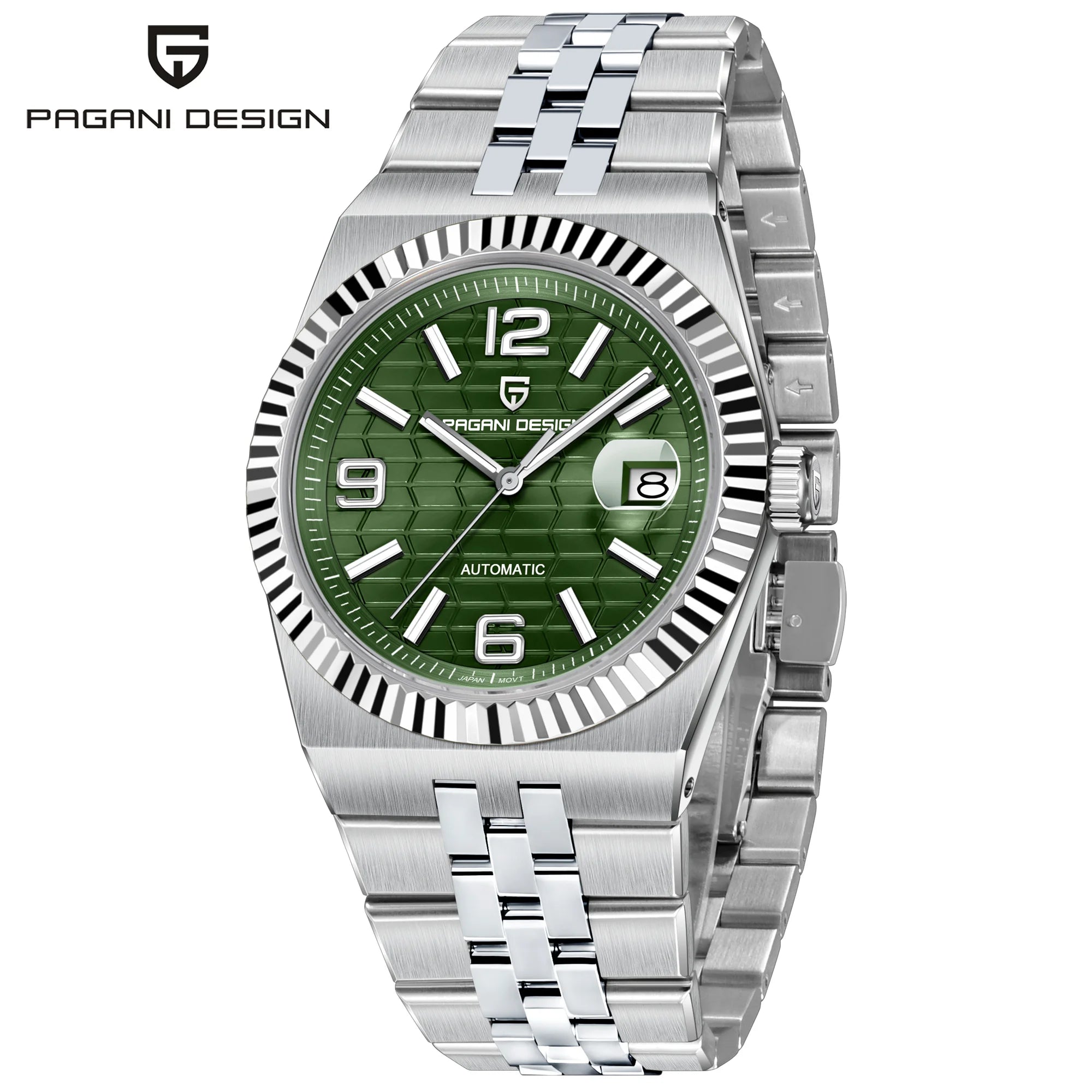 2026 New PAGANI DESIGN 3D Rhombus Dial Luxury Automatic Watch For Men Fashion Business Mechanical Wrist watches Sapphire crystal - Sun Studio