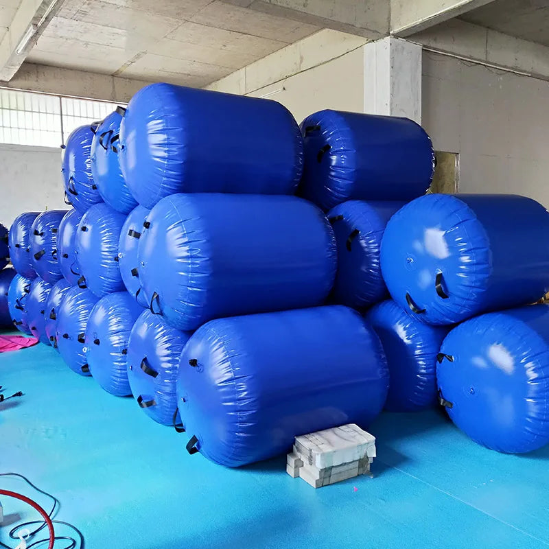 100x85cm Inflatable Air Roll Gymnastics Cylinder Training Sport Fitness Air Mat Roller Barrel Airtrack Yoga Exercise Girls Gift - Sun Studio
