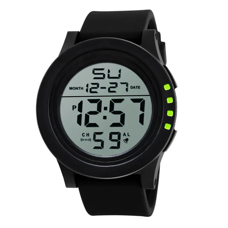 YIKAZE Men's Sports Watch luminous Waterproof Alarm Clock Man Digital Watches Multifunction Military Electronic Wristwatch - Sun Studio