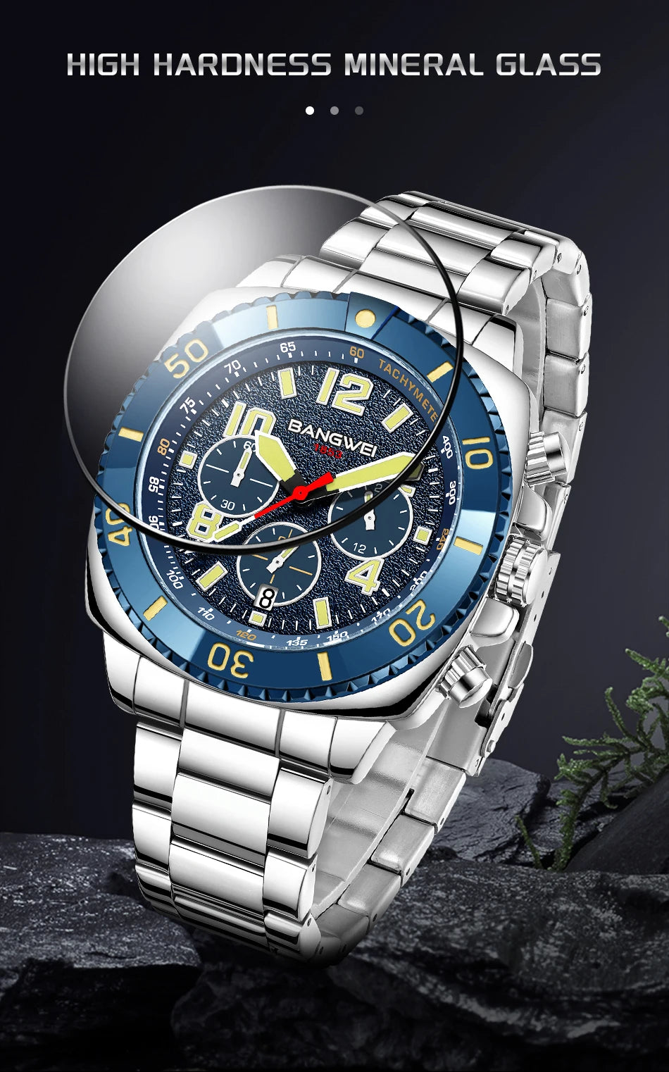 LIGE Men Military Watch Waterproof Wristwatch LED Quartz Clock Sport Watch Male Watches Men Business Clock Relogios Masculino - Sun Studio