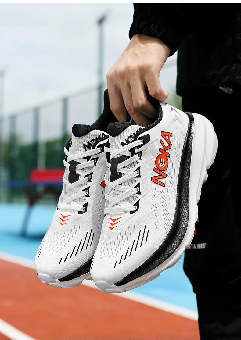 Running Shoes Men High Quality Marathon Sneakers Athletic Casual Shoes Comfortable Lightweigh Tennis Shoes Wear-resistant Sports - Sun Studio