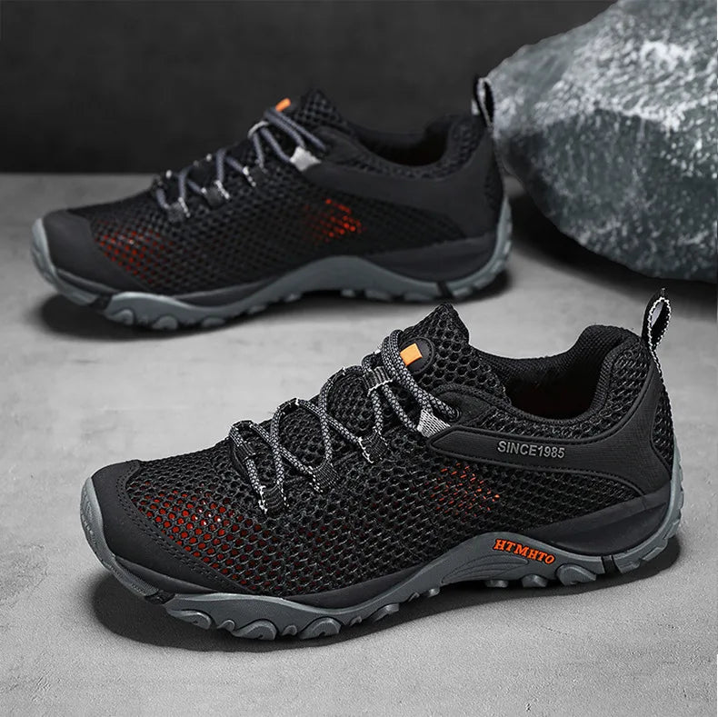 Paul 2026 New 571 Water Shoes Men's Casual Shoes Single Lace Youth Hollow Mesh Shoes Breathable Comfortable Fashionable - Sun Studio