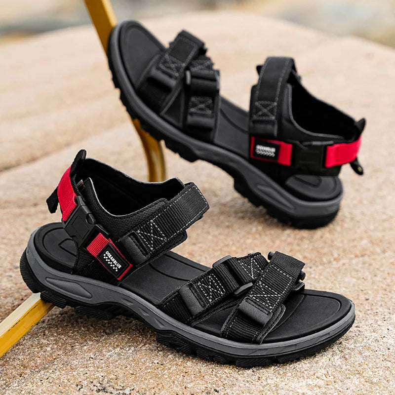 Summer Men Sandals Fashion Leisure Beach Holiday Sandals for Mens Lightweight Shoes New Outdoor Comfortable Casual Sandals - Sun Studio