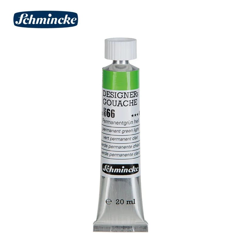 Germany Schmincke Designer Gouache Paint Tube 20ml Opaque Gouache Paint Professional Artist 48 Colors Drawing Art Supplies Cute - Sun Studio