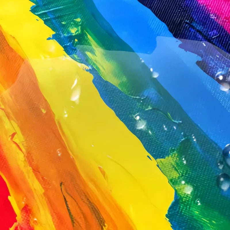 500ML Large barrel-style duckbill nozzle acrylic paint wall painting indoor acrylic painting coating - Sun Studio