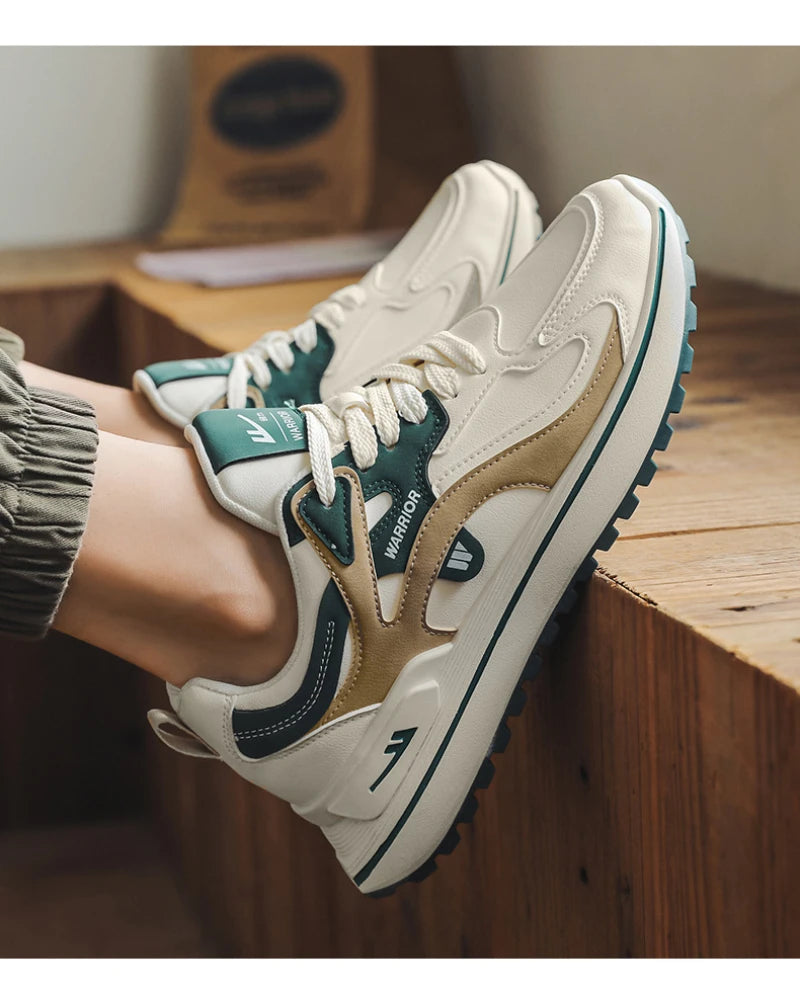 Comfortable And Breathable Sports Shoes For Men's New Spring And Autumn Style Ins Trendy Leisure Hong Kong Style Running Travel - Sun Studio
