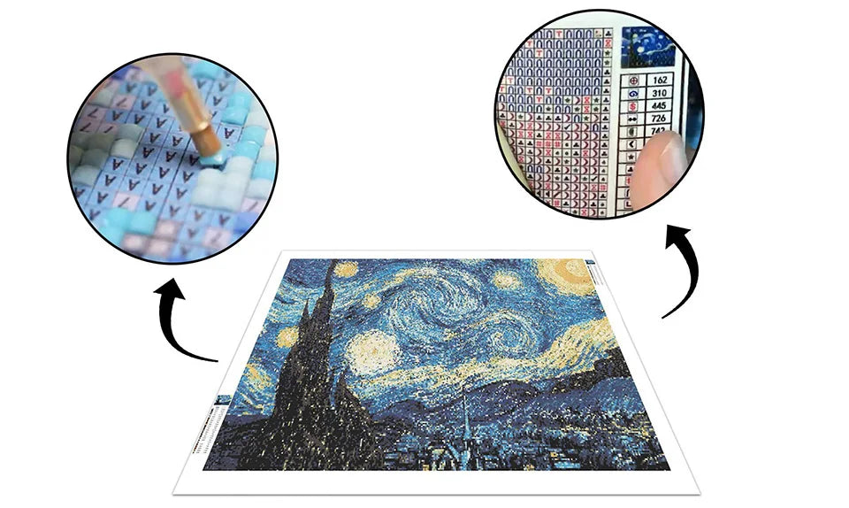 Fairy Dust AB Cartoon Grandpa and Grandma 5D DIY Diamond Painting Cross Stitch Art Mosaic Full Embroidery Home Decor Kids Gift - Sun Studio