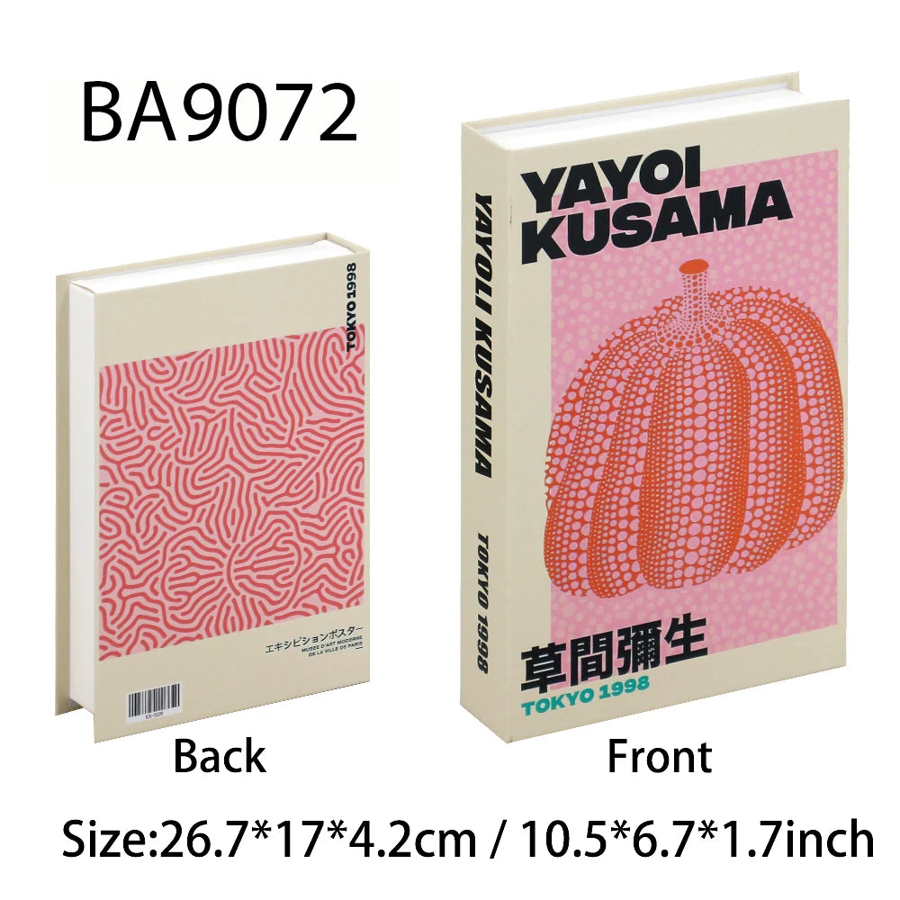 Matisse Fake Books For Decoration Storage Box Abstract Coffee Table Books Luxury Bedroom Decorative Book Bauhaus Boho Home Decor