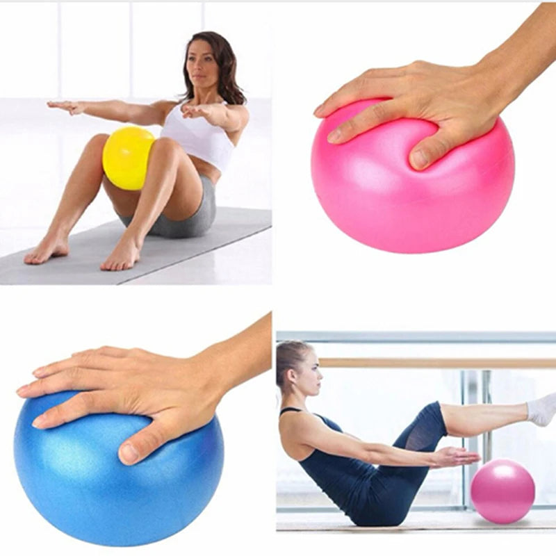 New 25cm Yoga Ball Exercise Gymnastic Fitness Pilates Ball Balance Exercise Gym Fitness Yoga Core Ball Indoor Training Yoga Ball - Sun Studio