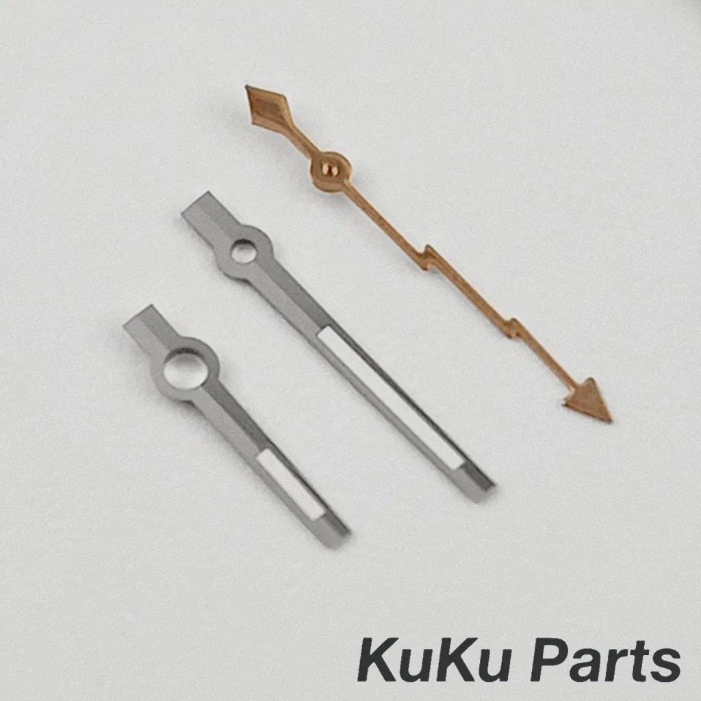 NH35 Lightning Second Green Luminous Hands Red Silver Gold Blue Watches Pointer For NH35 NH36 NH38 NH70 Movement Watches Needles - Sun Studio