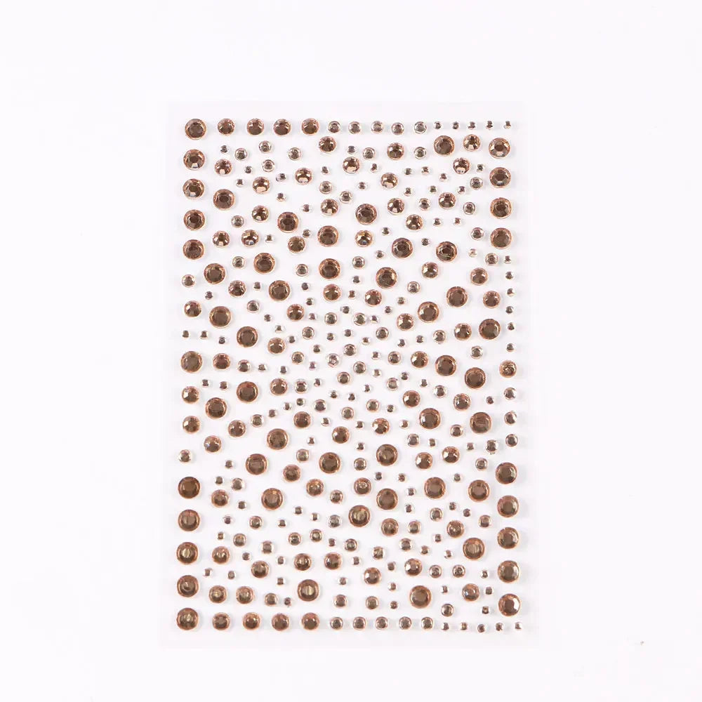 Face Decorations Rhinestone Stickers for Music Festival Halloween Party Mobile Crystal Sticker Women Girls DIY Diamond Stickers