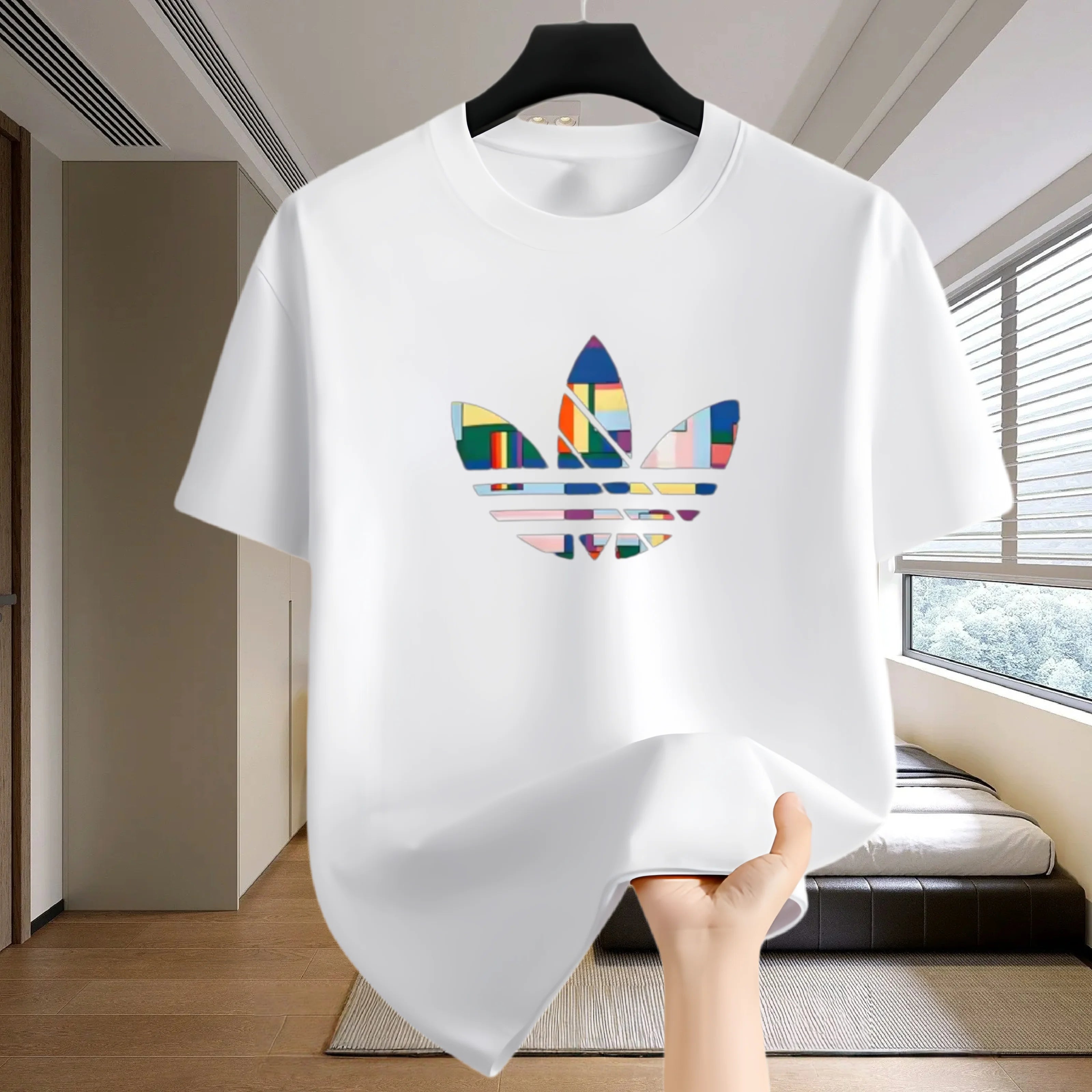 Fitness T-shirt - Summer breathable sportswear - Short-sleeved outdoor running - Men's T-shirt - Tennis plus-size clothing - Tra - Sun Studio