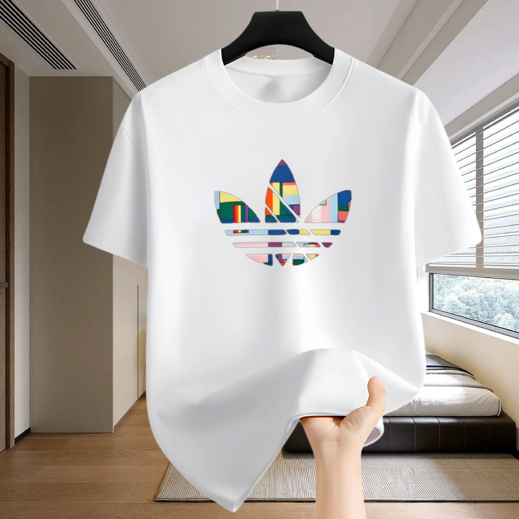 Fitness T-shirt - Summer breathable sportswear - Short-sleeved outdoor running - Men's T-shirt - Tennis plus-size clothing - Tra - Sun Studio