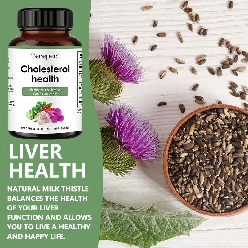 Cholesterol Supplements - Improves Blood Circulation, Supports Cardiovascular Health, and Strengthens The Immune System - Sun Studio
