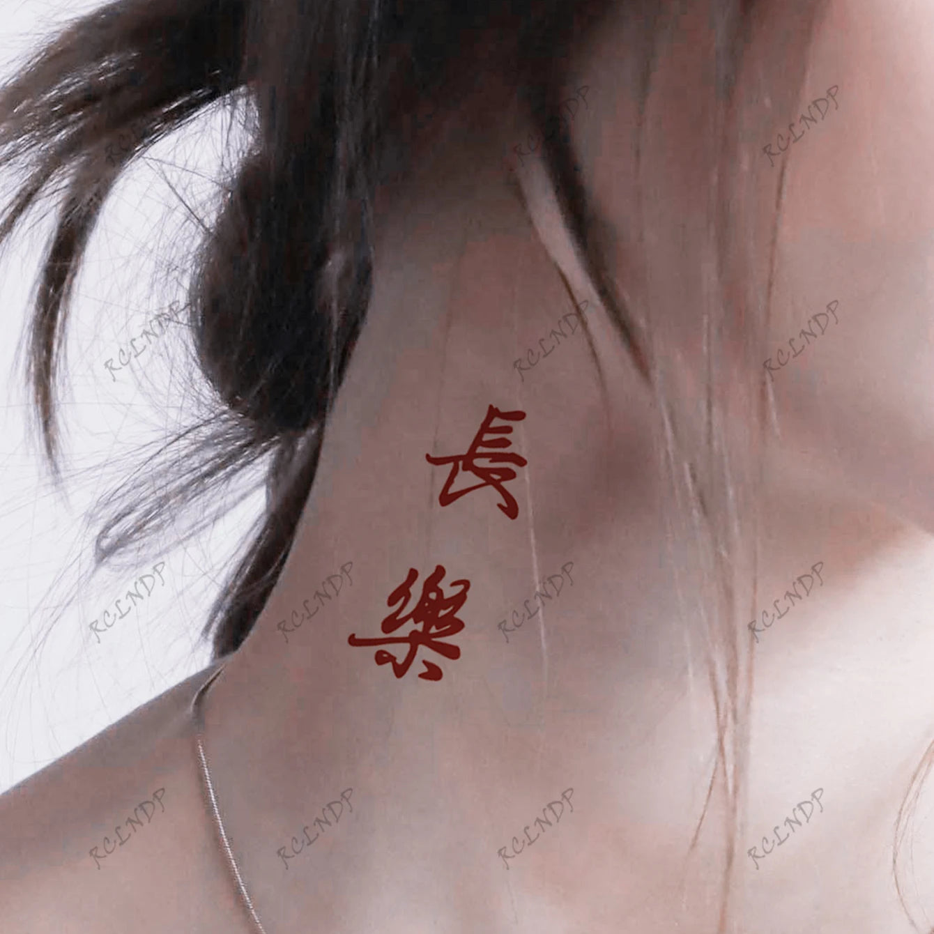 Waterproof Temporary Tattoo Sticker Chinese Characters World Peace Long Live Freedom Fake Tatto Flash Tatoo Tato for Women Men - Sun Studio