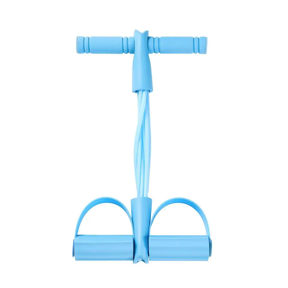 6-Tube Resistance Band Multi Function Tension Rope Fitness Bands 6-Tube Elastic Yoga Pedal Puller For Sports Exercises At Gym - Sun Studio
