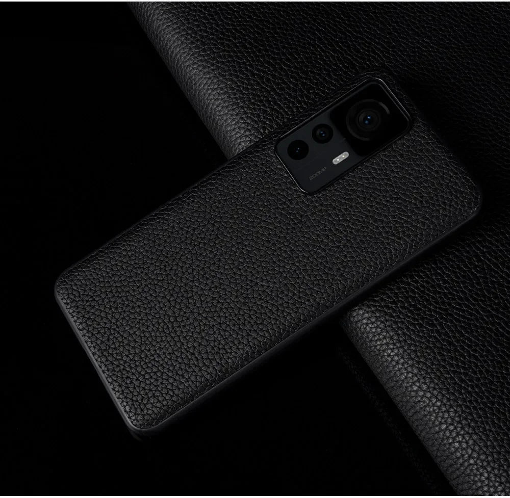 Full Wrapped Cowhide Genuine Leather Case For Xiaomi 12t Pro Mi12Pro 14Pro 13Pro 12SUltra 12Lite 11T Business Phone Cover Fundas