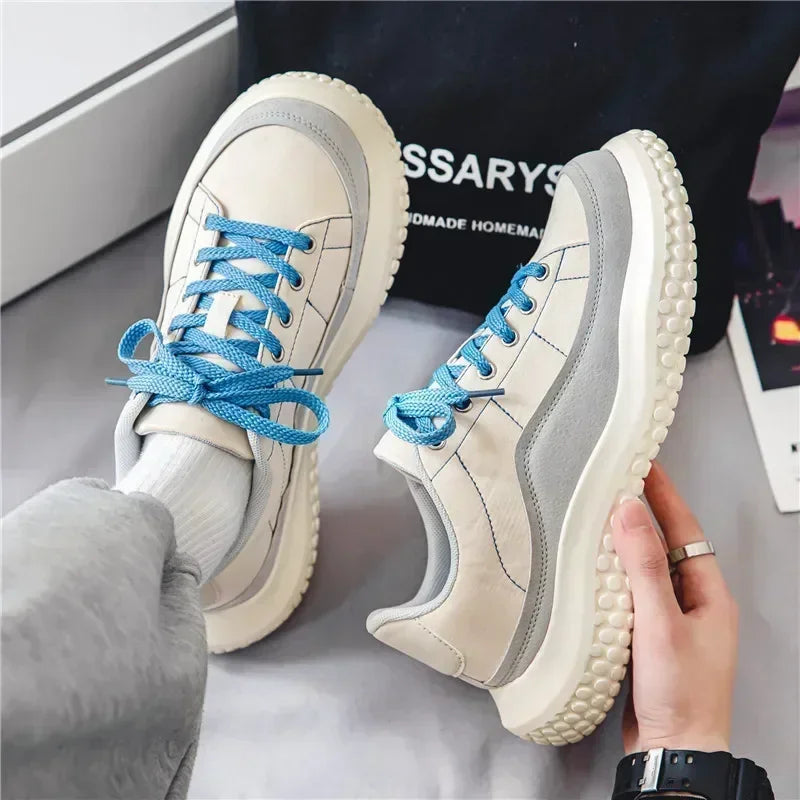 2025 Men Canvas Shoes Casual Shoes Street Fashion Youth Flat Skate Shoes Sneakers Loafers New Summer Breathable Comfortable Wild