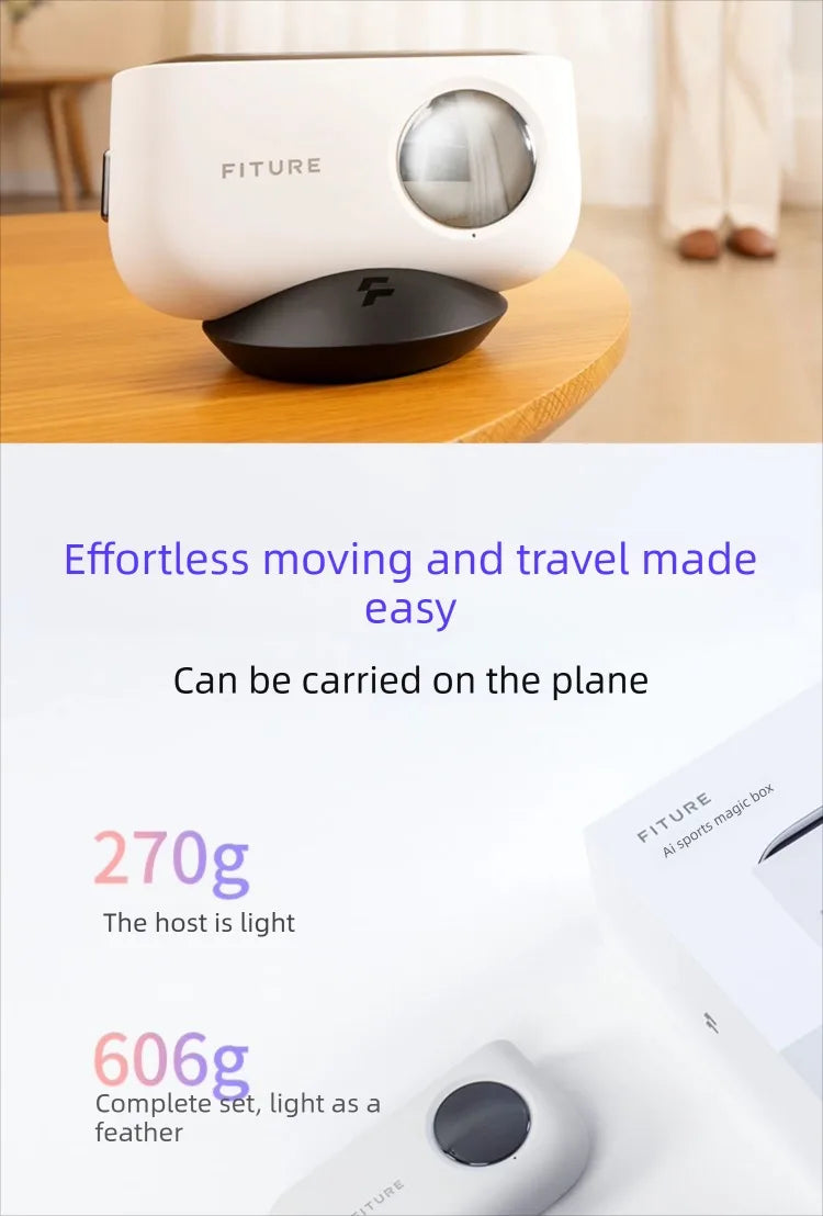 Fitness Magic Box AI, Intelligent Somatosensory Exercise, TV Projection, Console Game Dance Machine Home Fitness Equipment - Sun Studio