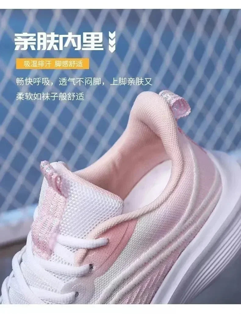 Casual Running Summer Fashion Anti Slip Hiking Mesh Breathability Athletic Shoe Tennis Woman Trend 2025 Woman Sneakers Couple - Sun Studio
