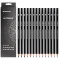 14/18/29/38/44/64 PCS Drawing Set Sketching Kit,Sketch Pencils Art Supplies with Graphite,Charcoal,Blending Tools & Accessories - Sun Studio