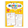 Practice Book for Numbers 0-30 Drawing Book Pen Control Calligraphy Practice Home and School Learning Workbook Mathematics - Sun Studio