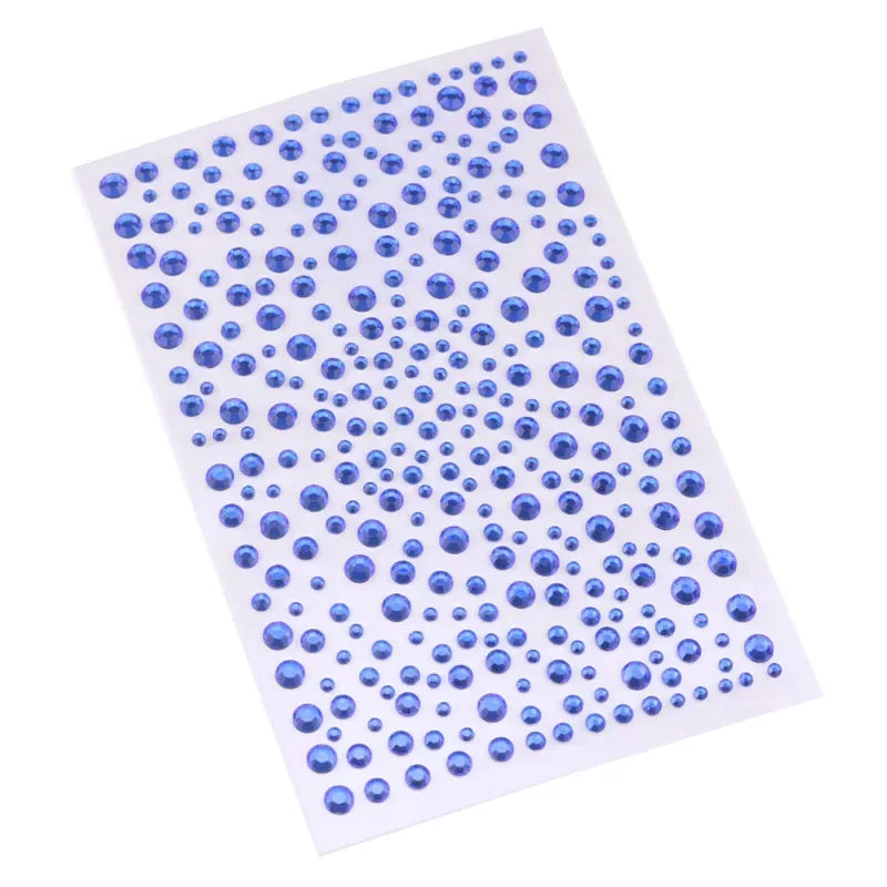 Face Decorations Rhinestone Stickers for Music Festival Halloween Party Mobile Crystal Sticker Women Girls DIY Diamond Stickers
