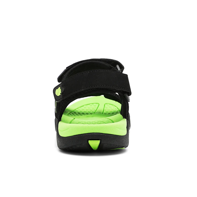 Men High Quality Sandals outdoor fashion Durable Handmade Stitching Flats Close Toe Non Slip hiking Shoe men Beach Sandals - Sun Studio