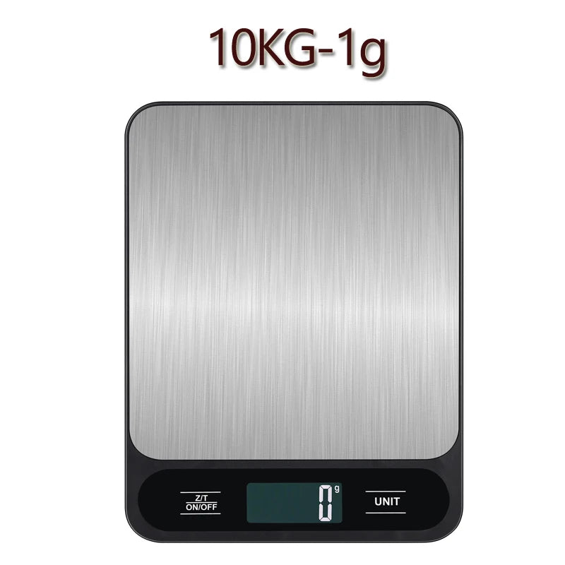 10kg Digital Kitchen Scale Baking Gram Weight Scales LCD Digital Display Electronic Table Scale Personal Healthy Diet Food Scale - Sun Studio