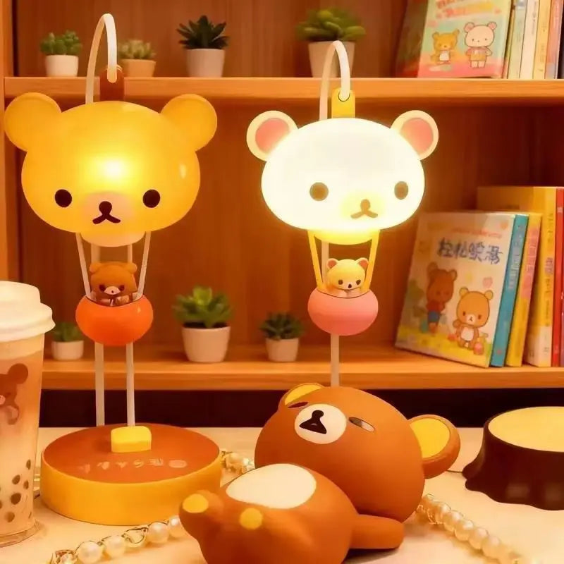 Rilakkuma Balloon Light Cute Sanx Forest Decorative Balloon Lamp Cartoon Night Light Relaxing Bear Theme Creative Home Decor - Sun Studio